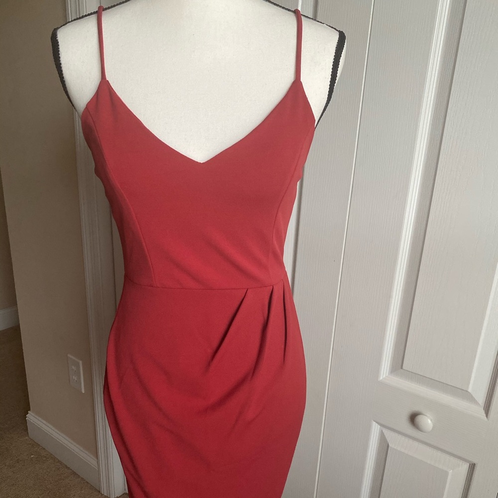 Lulu’s Red Dress - Picture 2 of 5
